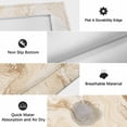 thumbnail image 5 of Beige Marble Outdoor Rug 5x7 Ft, Non Slip Washable Area Rug, Chic Neutral Minimalist Fluid Aesthetic Patio Rugs Carpet Runner, Large Floor Mat for Indoor/Outdoor Deck Porch Camping, 5 of 8