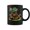 Black, variant on Frog Peace Sign Hippie Frog Coffee Mugs