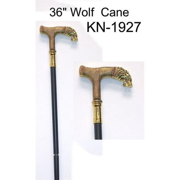 Sigma Impex Kn-1927 Canne de Marche de 36 Po pour Loup