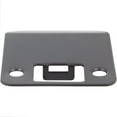 thumbnail image 4 of Round Corner Extended Lip Strike Plate, 2-1/4" x 2", (2-1/2" Overall Length), Matte Black by Stone Harbor Hardware, 4 of 4