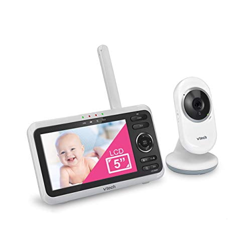 VTech VM350 Video Baby Monitor with 5" Screen, Long Range, Invision
