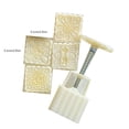thumbnail image 4 of YIEMEEN Square Flower Moon Cake Press Molds Cookie Stamps Moon Cake Maker Decors Tool, 4 of 19