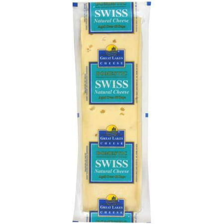 Great Lakes Cheese: #8056837 Domestic Swiss Natural Cheese, 8.69 lb