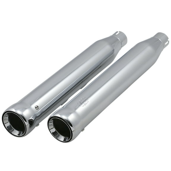 Cobra 3" Chrome Neighbor Hater Slip-On Mufflers (6042)