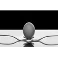 thumbnail image 2 of Toniolo, Giorgio 32x22 White Modern Wood Framed Museum Art Print Titled - The egg, 2 of 4