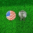 thumbnail image 2 of Iron Golf Marker Redondo extraíble Sombrero desmontable Abrazadera Bola Posicionamiento Marcar Herramientas Ayuda Ayuda Accesorios 2.4 cm Advancent OD002871-00, 2 of 7