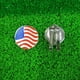 thumbnail image 2 of Iron Golf Marker Redondo extraíble Sombrero desmontable Abrazadera Bola Posicionamiento Marcar Herramientas Ayuda Ayuda Accesorios 2.4 cm Yuarrent OD002871-00, 2 of 7