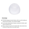 thumbnail image 4 of Uxcell Replacement Silicone Ear Tips Earbuds Bud Earbuds Tips Clear Middle, 4 of 5