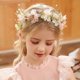 thumbnail image 1 of Diadema con corona para niña, diadema con correa de princesa Super Fairy, diadema de perlas, diadema para niña de las flores para boda, diadema Mori, accesorios para el cabello, 1 of 3