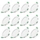 thumbnail image 1 of For 12pcs 7W White LED Downlight Recessed Ceiling Lights for Slim Spot Lighting, 1 of 4