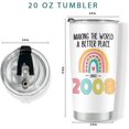 thumbnail image 3 of 16th Birthday Gifts for Girls, Tumbler 20 oz Stainless Steel Vacuum Insulated Tumblers, 2008 Birthday Gifts for Girls, 16 Year Old Birthday Gifts, 16th Birthday Gift Ideas, 16th Birthday Tumbler, 3 of 5
