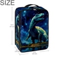 thumbnail image 6 of Starry Dinosaur Polyester Shoe Boxes Organizer, Shoe Containers, 23x31cm/9x12in Storage Solution for Closet Organization and Space Saving, 6 of 7