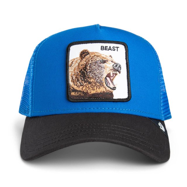 GOORIN Gorra trucker unisex - Gorra, parche frontal, talla única The Beast Bear
