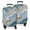 Blue Marble Gold, variant on Blue Marble Gold Wave Pattern Luggage Cover Fashion Suitcase Cover Baggage Covers Fit 25-28 Inch Luggage (Go Travel)
