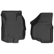 Husky Liners Classic Style Floor Mats | Fits 2000 - 2005 Ford Excursion | Front Row, 2-pc Black - 33901