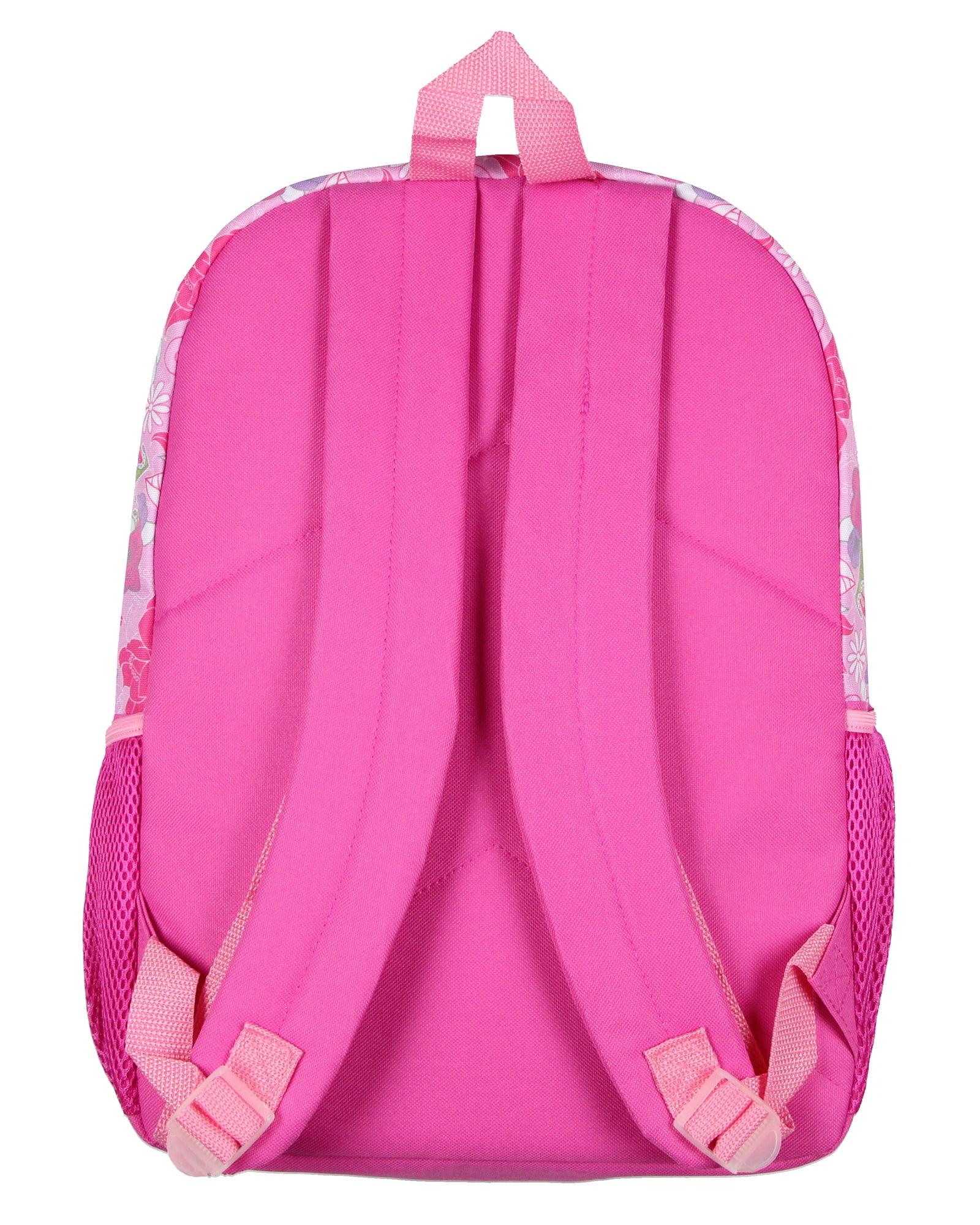 Disney Princess Fearless Dreamer Rapunzel Jasmine Belle Ariel Tiana Pink 16" School Travel Backpack
