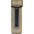 thumbnail image 2 of 4"W x 9 1/2"D x 12"H Tristan Craftsman Ironcrest Rough Sawn Bracket, Douglas Fir (2"W x 5 1/2"D x 8"H Iron Bracket), 2 of 5