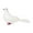 018_B, variant on Farmhouse Wreath Garden Decoration White Big Flying Peace White Handicraft Stick Feather Bird Foam Bird Clip Bird Ornament, Household Pendant