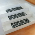 thumbnail image 6 of Rubber-Cal 6-Piece Stars Step Mat Rubber Stair Treads, 9.75 by 29.75-Inch, Black, 6 of 6
