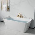 thumbnail image 5 of Nite Series Single-Handle Deck-Mount Roman Tub Faucet with Handheld Sprayer in Brushed Gold, 5 of 5