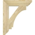 thumbnail image 3 of Ekena Millwork 4"W x 20"D x 24"H Imperial Slat Rough Sawn Bracket, Douglas Fir, 3 of 4