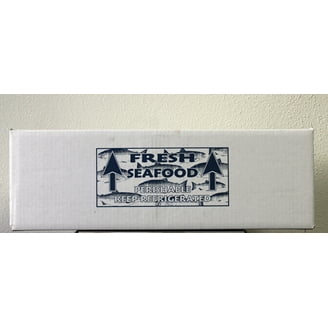 Kemps Insulated Wax Coated Shippers Fish Box, 50 lb - Walmart.com Kemps Insulated Wax Coated Shippers Fish Box, 50 lb - Walmart.com