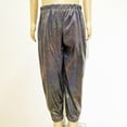 thumbnail image 4 of newwalpole Cargo Pants for Girls Hip Hop Glitter Pants Dancing Shiny Pants Streetwear Black for Size 3-4 Years, 4 of 7