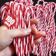 thumbnail image 2 of Colgante de bastón de caramelo de acrílico, árbol de Navidad, muleta retorcida, adorno colgante, feliz año nuevo, fiesta de Navidad, decoración del hogar, rojo y verde, 2 of 5
