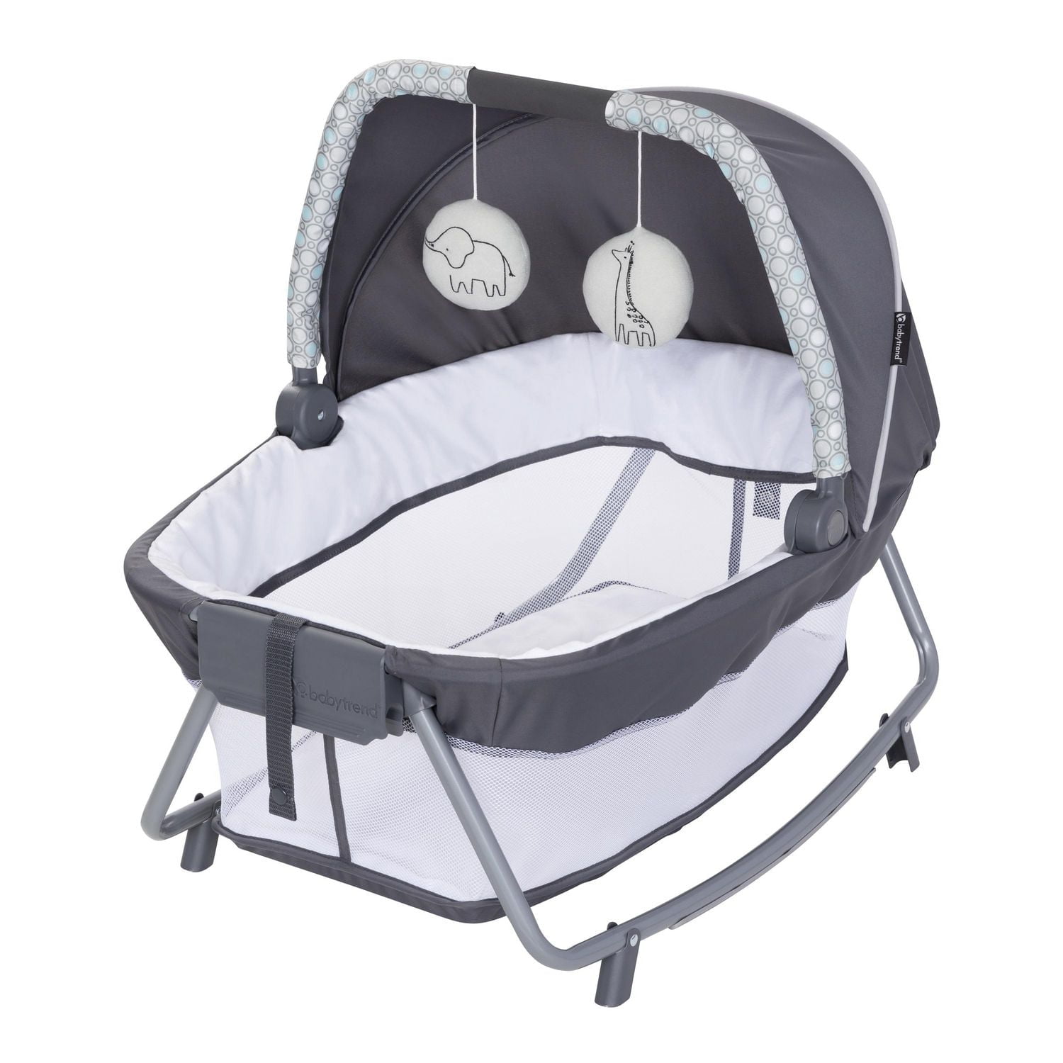 Baby Trend Nursery Den Playard with Rocking Snooze Pod, Playard