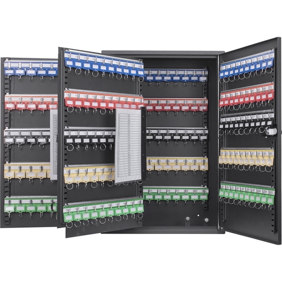 Home Safes 300 Key Adjustable Key Cabinet With Combination Lock,Fireproof Safes