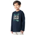thumbnail image 5 of Wonder Nation Boy's Long Sleeve Elevated Graphic T-Shirt, Sizes 4-18 & Husky, 5 of 8