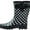 Other, variant on StarBay Women's Waterpoof Middle Short Shaft Rubber Rain Boots R906 Black and White Polka Dots Size 10