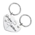 thumbnail image 1 of Creative Titanium Steel Keychain Stylish Key Decoration for Handbags & Wallets, Durable Key Ring for Special Occasions and Mother's Day Gift, 1 of 3