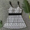 thumbnail image 4 of Mujeres Boy Shorts Bikini Set Traje de Baño con Sujetador Acolchado Push-Up, Casual Sexy Set para Piscina, Mar Y Verano Diario, 4 of 8