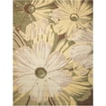 thumbnail image 2 of Nourison South Beach Indoor/Outdoor Floral Modern Kiwi 8' x 10'6" Area Rug, (8' x 11'), 2 of 7