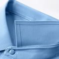 thumbnail image 3 of cfhntfmh Mens Golf Shirts Quick Dry Collared Tennis Tops Summer Solid Short Sleeve Button up Gym Shirts Basic Tees, 3 of 6