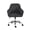 Black Leopard, variant on Xoenoiee Japanese Dragon Print Modern Stretch Curved Back Dining Chair Covers with Armrest, Office Desk Chair Covers Accent Dining Room Chairs Covers Slipcovers with Arms, Swivel Armchair Protector