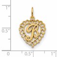 thumbnail image 2 of Initiale en Or Jaune 14K Charme B, 2 of 2