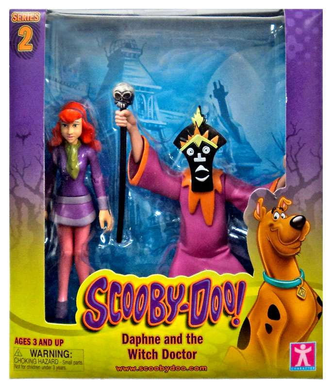 ScoobyDoo Daphne & The Witch Doctor Action Figure, 2 Pack Walmart
