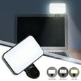 thumbnail image 2 of De Xiao Bei selection Lumière de Remplissage Selfie Portable Mini Clip Rechargeable 3 Modes de Luminosité Réglable pour Téléphone Ordinateur Portable Tablette Réunion Maquillage, 2 of 7