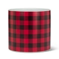 thumbnail image 1 of Jardinière Check Buffalo Rouge et Noir, 1 of 1