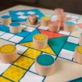 thumbnail image 3 of Brybelly GGAM-1901 Ludo & Snakes & Ladders 2-in-1 Wooden Board Game, 3 of 7