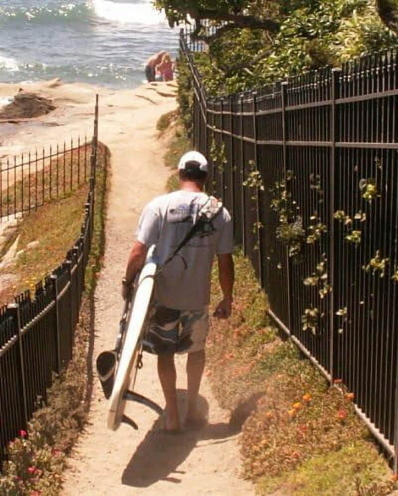 Better Surf than Sorry SUP Shoulder Sling Board Carrier with Free Fanny Belt Pack Storage