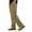 Yellow, variant on Men's Fashion Casual Loose Cotton Pants - Lace-Up, Velvet, Plus Size, Solid Color