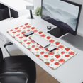 thumbnail image 2 of Extra Large Gaming Mouse Pad with Trendy Summer Fruits & Strawberry Leaves Print Mousemat - 31.5x11.8 inch - Enhance Work or Gaming Experience, 2 of 7