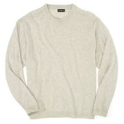 George - Men's Tan Heather Crewneck Cashmere Sweater