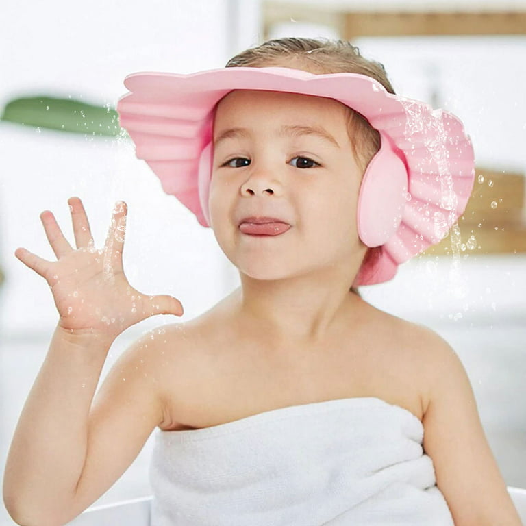 3pcs)baby Shower Shampooing Capuchon d'oreille Protection d