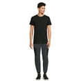 thumbnail image 3 of Pair of Thieves Men’s Super Soft Slim Fit Black Crewneck Tees, 2-Pack, Sizes S-3XL, 3 of 5