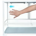 thumbnail image 6 of OiiBO Hamster Cage, Large Glass Enclosure for Hamster Gerbils Mice Lemming Degus, Double Doors, 6 of 6