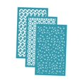 thumbnail image 4 of 3 Pieces Silk Screen Stencils for Polymer Clay Silk Screen Polymer Clay Reusable circle, 4 of 8